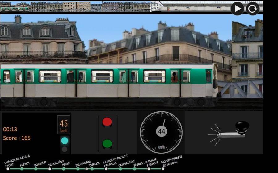 巴黎地铁模拟器手游app截图