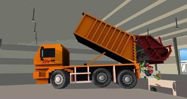 像素城市垃圾车模拟手游app截图