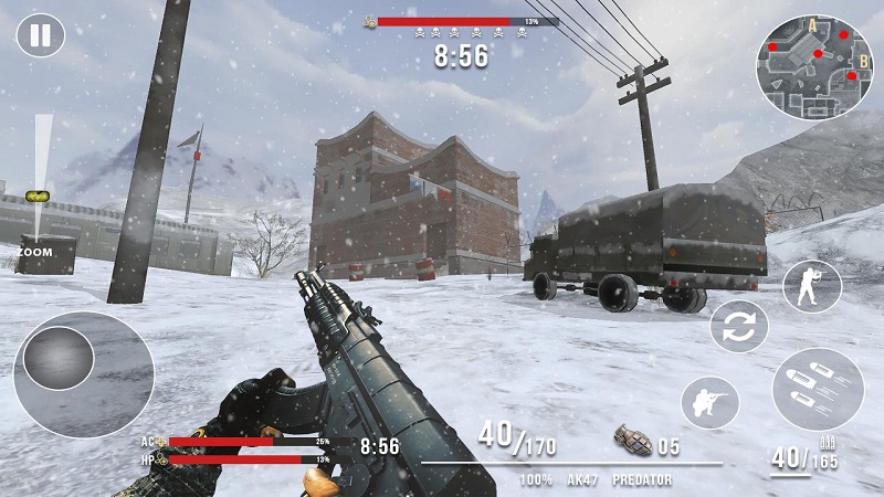 世界大战：冬季狙击手游app截图