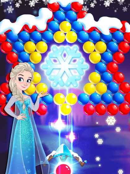 冰雪皇后的魔法泡泡手游app截图