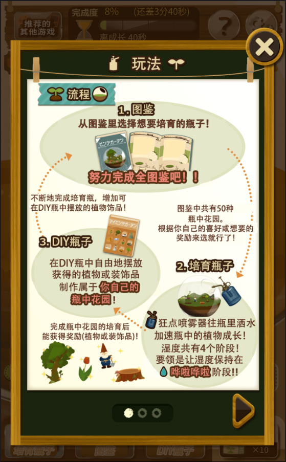 瓶中花园 3DM汉化版手游app截图
