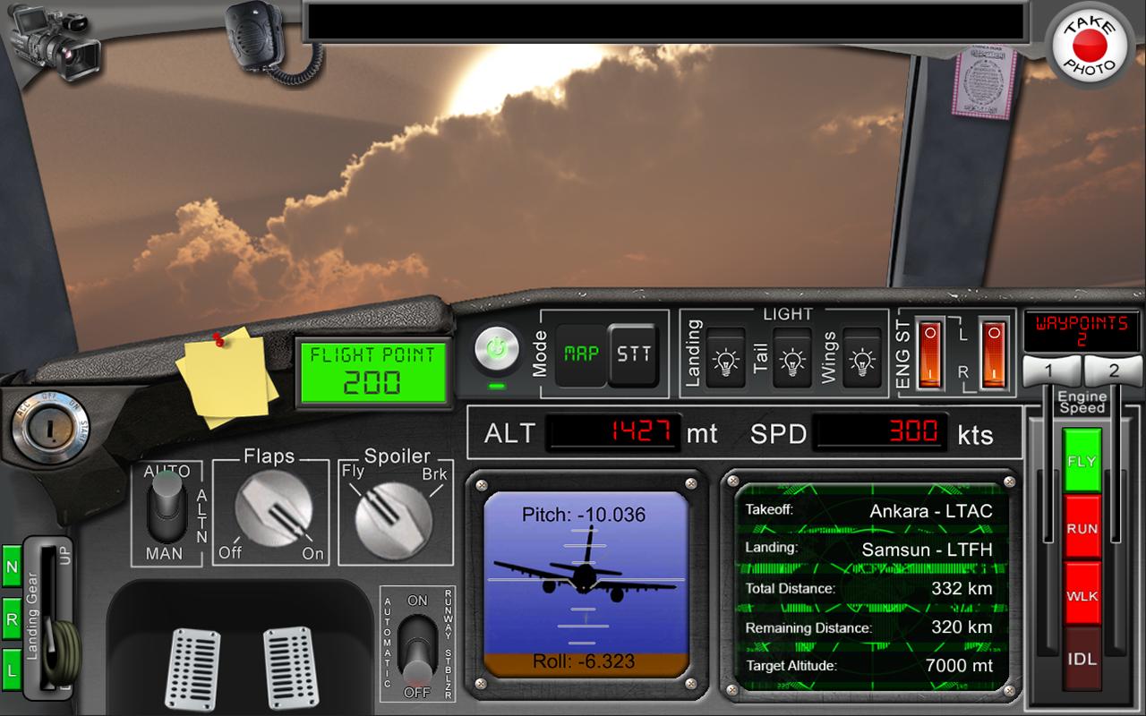 模拟飞行787手游app截图