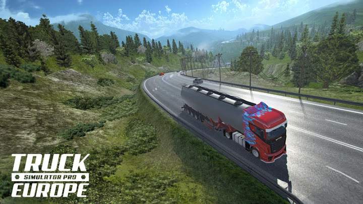 欧洲重卡车模拟手游app截图