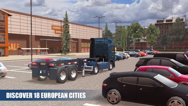 欧洲重卡车模拟手游app截图