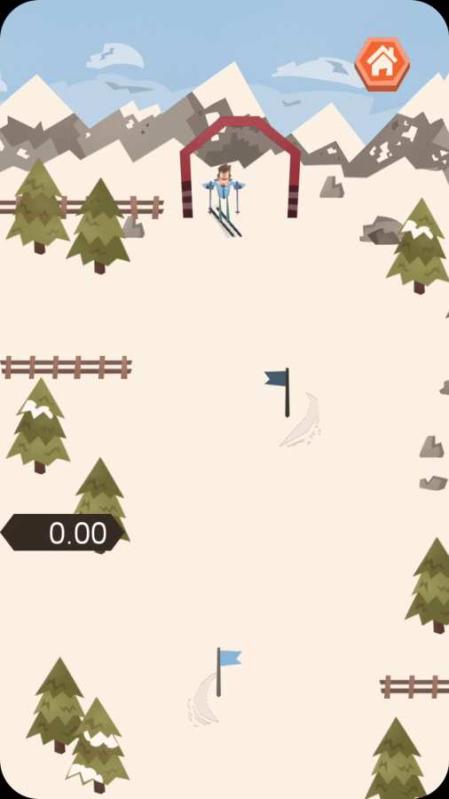 滑雪下山手游app截图