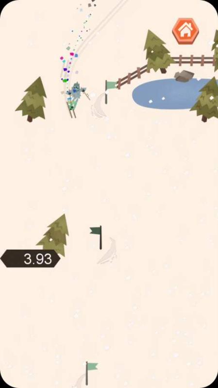 滑雪下山手游app截图