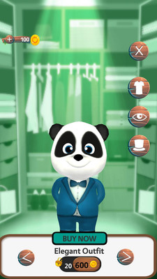 我的会说话的熊猫手游app截图
