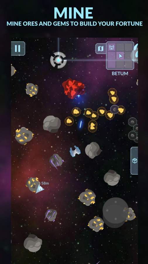 小行星探索手游app截图