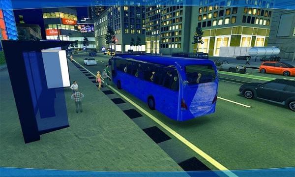 城市公交车模拟器2018手游app截图