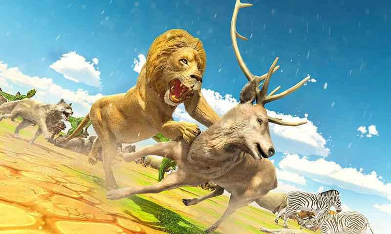 野生动物王国保卫战模拟器2018手游app截图