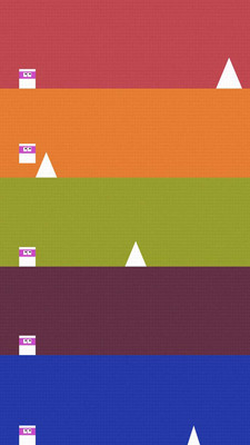 方块跳跃：一个都不能死手游app截图