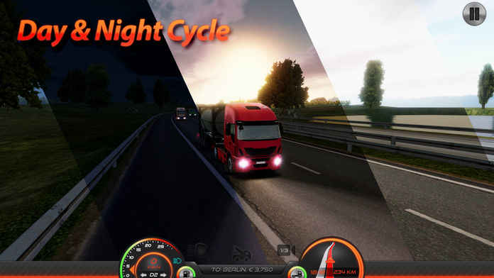 卡车模拟器：欧洲2手游app截图