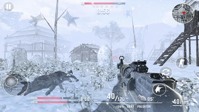 前线战场：冬季狙击手手游app截图