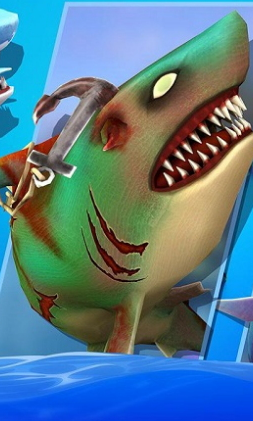 ​饥饿的双头鲨手游app截图