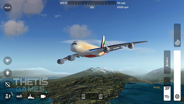 飞行模拟驾驶2018手游app截图