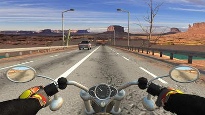 摩托赛车3D手游app截图