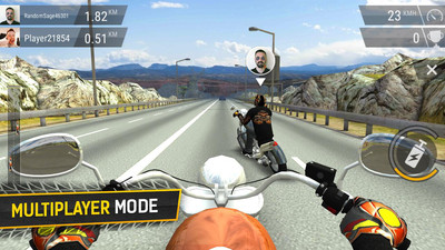 摩托赛车3D手游app截图