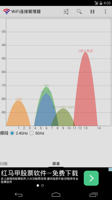 WiFi连接管理器手机软件app截图