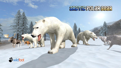 动物生存模拟器之北极熊手游app截图