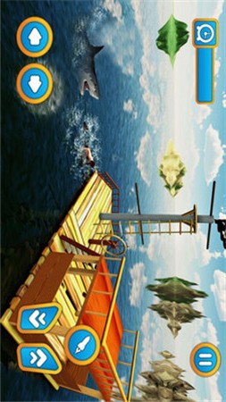 鲸鲨猎人：木筏求生手游app截图