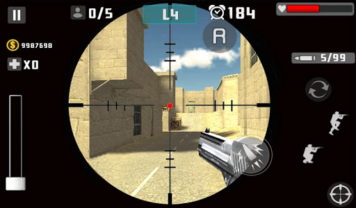 枪袭之战3D手游app截图