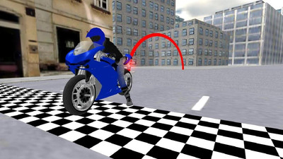 摩托车城市驾驶3D手游app截图