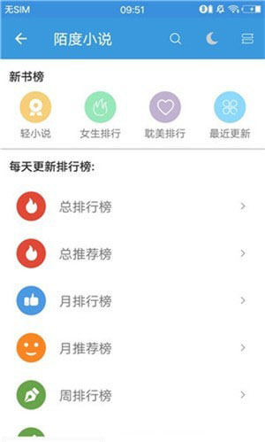 陌度小说手机软件app截图