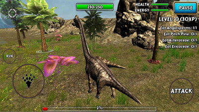 侏罗纪恐龙模拟器手游app截图