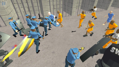 战斗模拟器：监狱和警察手游app截图