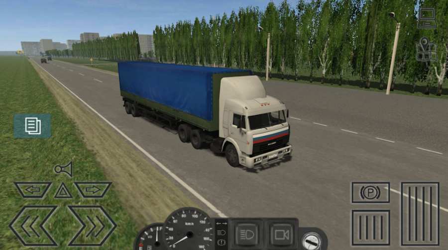 卡车运输模拟手游app截图