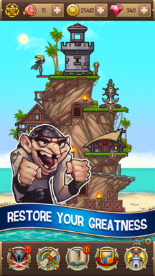 海上恶魔：传奇海盗手游app截图