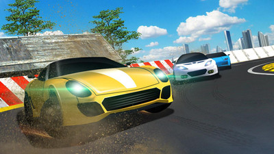 赛车3D驾驶手游app截图