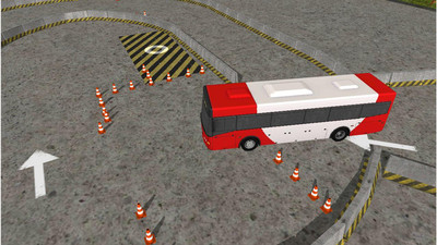 3D巴士停车手游app截图