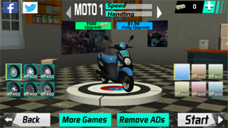 3D摩托骑手手游app截图