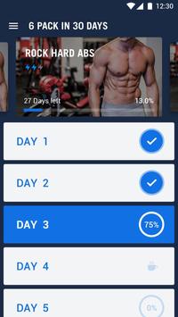 30天内练出六块腹肌手机软件app截图