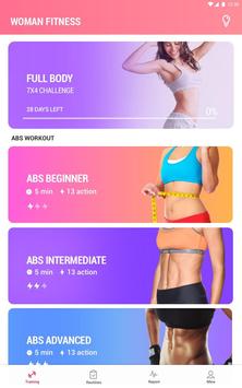 女性健身手机软件app截图