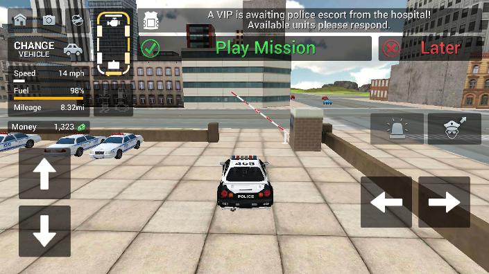 警车模拟器手游app截图