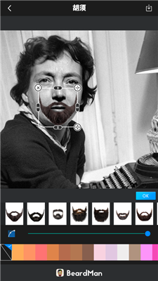 胡子照片编辑器手机软件app截图
