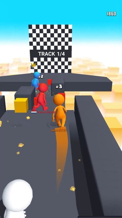 人类奔跑者3D手游app截图