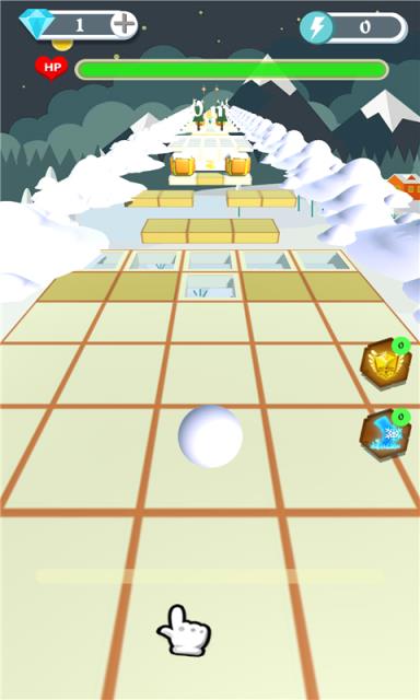 滚动的雪球手游app截图