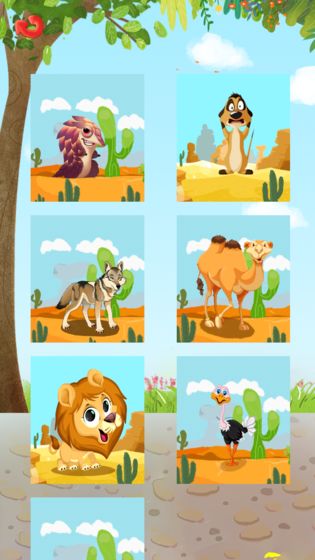 儿童认识动物世界手游app截图
