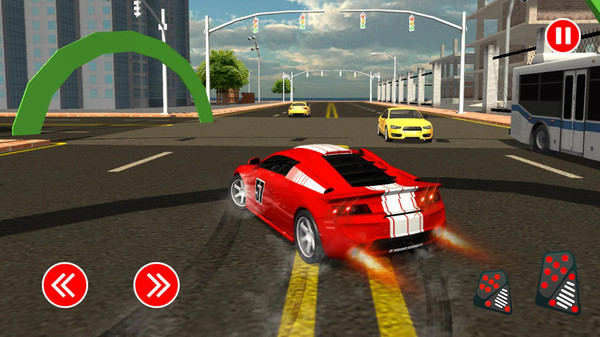 终极赛车城市驾驶3D手游app截图