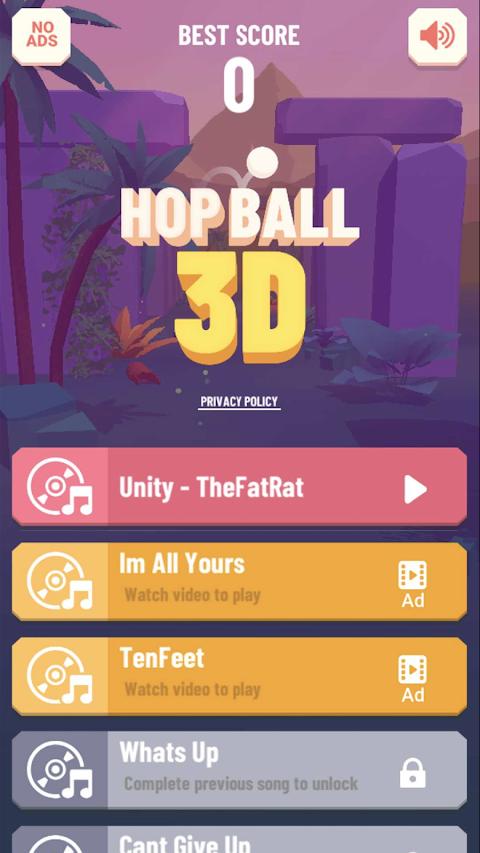 跳球3D手游app截图