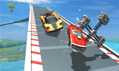 巨型坡道赛车：不可能完成的轨道手游app截图
