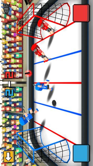 立方曲棍球3D手游app截图