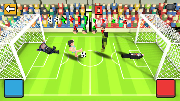 方块足球赛3D手游app截图