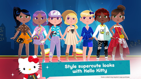 凯蒂猫时尚明星手游app截图