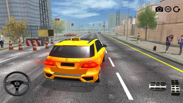 模拟驾驶出租车手游app截图