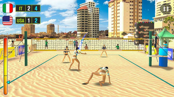 沙滩排球：世界冠军手游app截图