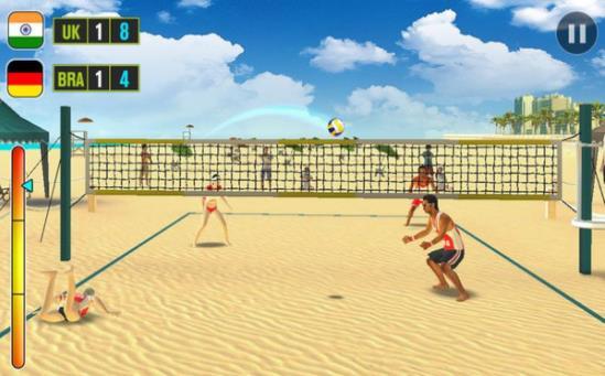 沙滩排球：世界冠军手游app截图